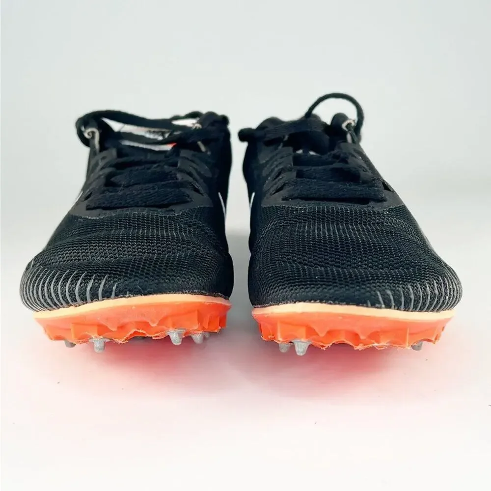 Nike Zoom Rival M 9 Racing Track Field Shoes Sprinting Black Women 8 / Men 6.5